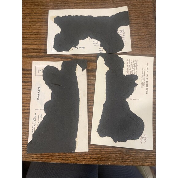 Vintage Knotts Berry Farm Park Brochures Map Menu Postcards 1950's 6 Pieces - Picture 14 of 14